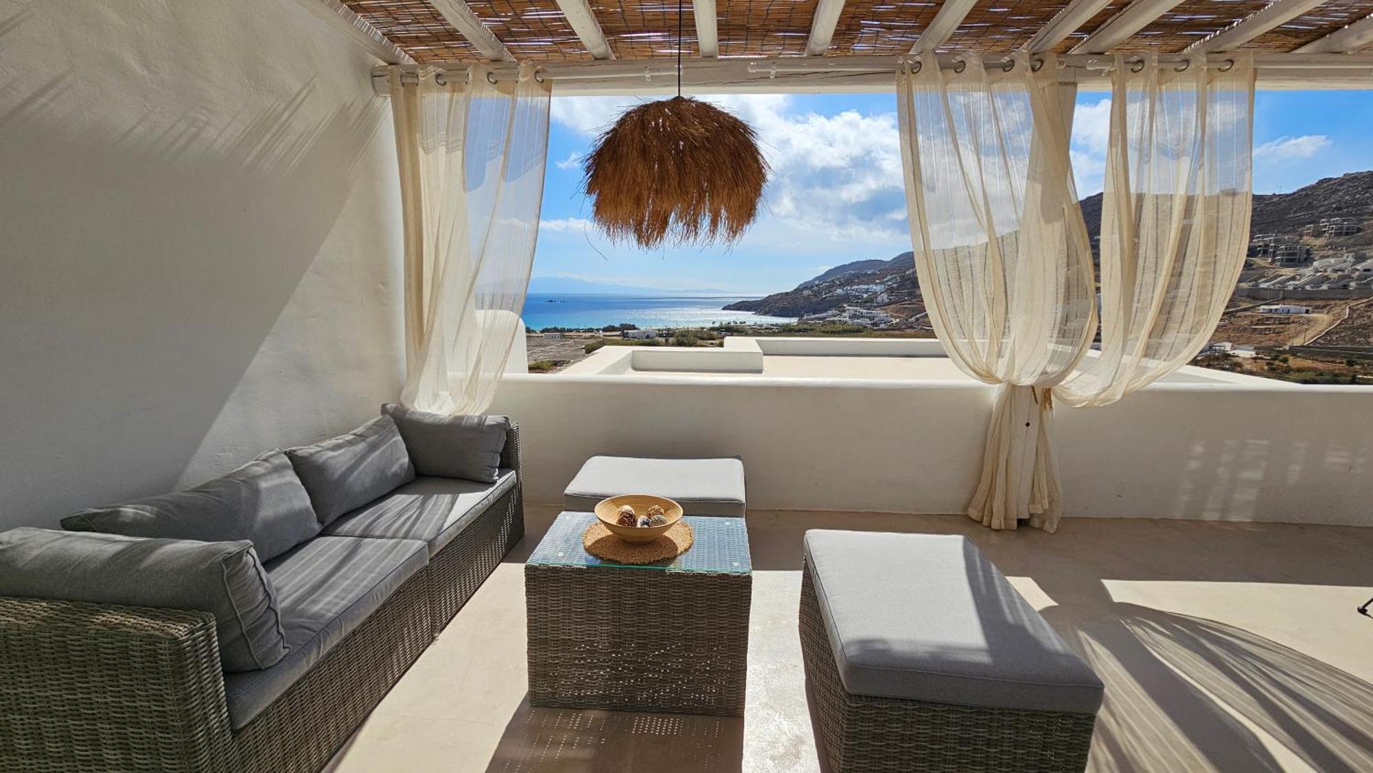 Mykonos4Islands Seaside Homes And Suites Kaló Livádi Szoba fotó