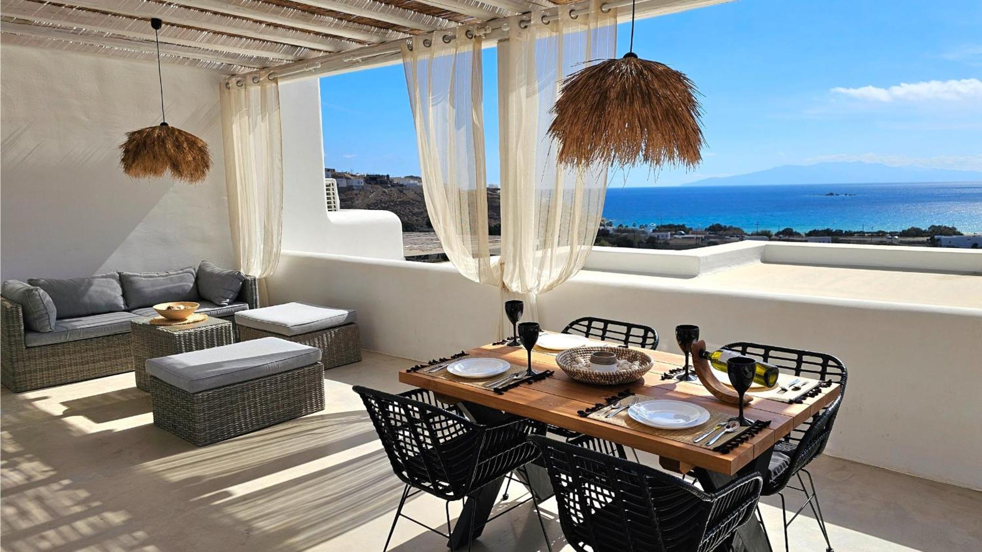 Mykonos4Islands Seaside Homes And Suites Kaló Livádi Szoba fotó