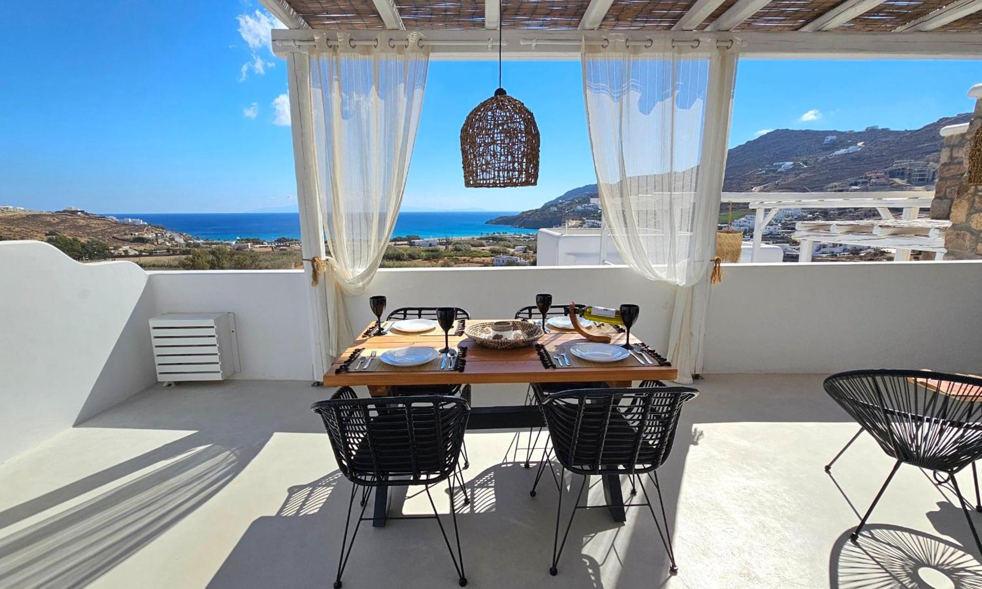 Mykonos4Islands Seaside Homes And Suites Kaló Livádi Szoba fotó